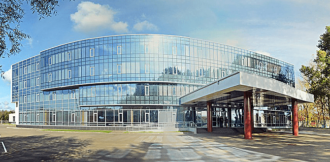 панорамные фасады учебно-тренировочного центра Ногинск