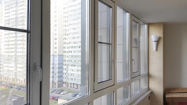 Металлопластиковое остекление балконов Ногинск