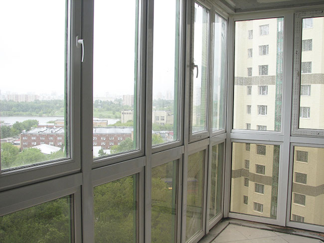 Остекление балкона в пол Ногинск